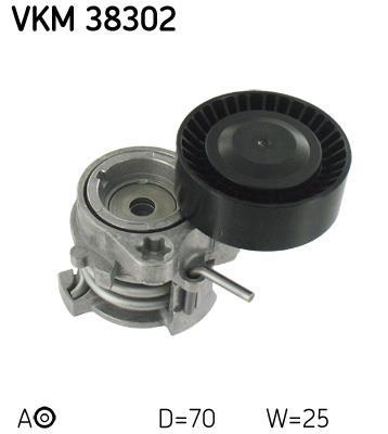 Galet tendeur de courroie d'accessoire SKF ref. VKM 38302